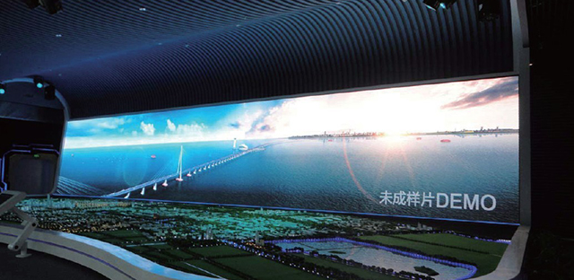 江蘇南通國(guó)際城市館展館P5室內(nèi)全彩LED顯示屏由上海智彩科技設(shè)計(jì)、安裝
